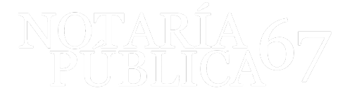 Notaría Pública 67